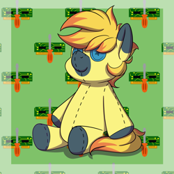 Size: 2500x2500 | Tagged: safe, artist:melodis, derpibooru import, oc, oc only, oc:yaktan, plushie