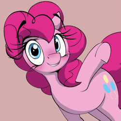 Size: 1731x1731 | Tagged: safe, artist:arume_lux, derpibooru import, pinkie pie, earth pony, pony, female, mare, solo