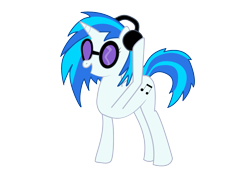 Size: 1587x1123 | Tagged: safe, artist:nebulonb100, derpibooru import, dj pon-3, vinyl scratch, pony, unicorn, female, headphones, mare, simple background, solo, transparent background