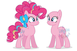 Size: 4458x2959 | Tagged: safe, artist:cheekycheesefan101, derpibooru import, pinkie pie, pony, bald, base used, older, simple background, solo, transparent background