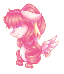 Size: 1400x1620 | Tagged: safe, artist:prettyshinegp, derpibooru import, oc, oc only, pegasus, pony, bust, pegasus oc, signature, simple background, solo, transparent background, wings