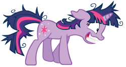 Size: 3000x1600 | Tagged: safe, artist:smlahyee, derpibooru import, twilight sparkle, unicorn twilight, pony, unicorn, lesson zero, female, mare, simple background, solo, transparent background, twilight snapple, vector