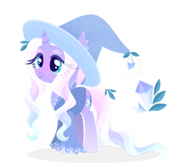 Size: 1024x939 | Tagged: safe, artist:kabuvee, derpibooru import, oc, pony, unicorn, female, hat, mare, simple background, solo, transparent background, witch hat