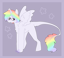 Size: 1100x1000 | Tagged: safe, artist:puppie, derpibooru import, oc, oc:esoteric, alicorn, simple background, solo