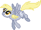 Size: 84x61 | Tagged: safe, artist:color anon, derpibooru import, ponybooru exclusive, derpy hooves, pegasus, pony, /mlp/, pixel art, simple background, solo, transparent background