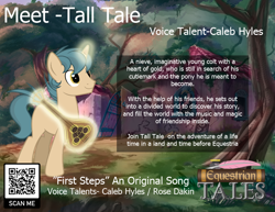 Size: 792x612 | Tagged: safe, artist:harmonize entertainment, derpibooru import, oc, g1, equestrian tales, lute, male, paradise estate, promotional art, reference sheet, solo, tall tale