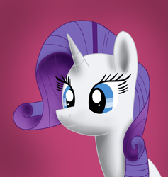 Size: 1517x1600 | Tagged: safe, artist:platinumdrop, derpibooru import, rarity, unicorn, bust, female, mare, portrait