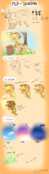 Size: 1200x4200 | Tagged: safe, artist:aquagalaxy, derpibooru import, applejack, earth pony, pony, solo, tutorial