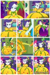 Size: 1200x1800 | Tagged: safe, artist:batboy101, derpibooru import, rarity, better together, equestria girls, holidays unwrapped, cornucopia costumes, inflatable dress