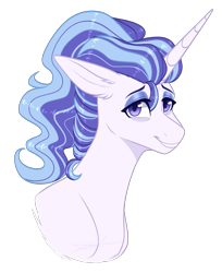 Size: 1384x1698 | Tagged: safe, artist:purplegrim40, derpibooru import, oc, oc only, pony, unicorn, ear fluff, ears, female, horn, makeup, mare, simple background, solo, transparent background, unicorn oc