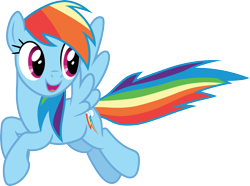 Size: 4031x3000 | Tagged: safe, artist:cloudyglow, derpibooru import, rainbow dash, pegasus, pony, father knows beast, simple background, solo, transparent background, vector