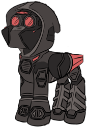 Size: 1020x1470 | Tagged: safe, artist:grandfinaleart, derpibooru import, oc, oc only, oc:grand finale, pegasus, pony, armor, boots, clothes, cyberpunk, digital art, goggles, hood, male, pegasus oc, shoes, simple background, sketch, solo, spread wings, stallion, suit, transparent background, wings
