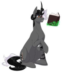 Size: 1673x1925 | Tagged: safe, artist:purplegrim40, derpibooru import, oc, oc only, pony, unicorn, book, horn, magic, raised hoof, raised leg, simple background, telekinesis, transparent background, unicorn oc