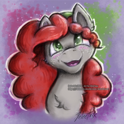 Size: 1000x1000 | Tagged: safe, artist:deleetrix, derpibooru import, pony, bust, digital art, female, portrait