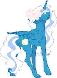 Size: 1383x1876 | Tagged: safe, artist:rickysocks, derpibooru import, oc, oc only, oc:fleurbelle, alicorn, pony, base used, female, mare, simple background, solo, transparent background