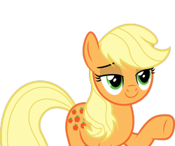 Size: 977x818 | Tagged: safe, artist:foxyfell1337, derpibooru import, applejack (g1), pony, g1, g4, g1 to g4, generation leap, simple background, solo, transparent background