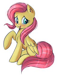 Size: 922x1215 | Tagged: safe, artist:autumnvoyage, derpibooru import, fluttershy, pegasus, pony, blushing, cute, female, looking at you, mare, shyabetes, simple background, smiling, smiling at you, solo, transparent background