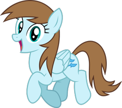 Size: 928x820 | Tagged: safe, artist:starryshineviolet, derpibooru import, pegasus, pony, g4, magical mystery cure, blue buck, cute, deep blue, female, looking at you, mare, simple background, smiling, smiling at you, solo, transparent background, vector