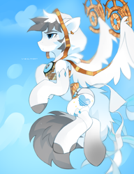 Size: 2000x2600 | Tagged: oc name needed, safe, artist:zlatavector, derpibooru import, oc, oc only, pegasus, pony, clothes, commission, handsome, male, outfit, sexy, sketch, solo, stallion