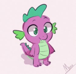 Size: 1668x1620 | Tagged: safe, artist:makaryo, derpibooru import, spike, dragon, male, simple background, sketch, smiling, solo, white background