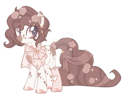 Size: 1600x1269 | Tagged: safe, artist:magicdarkart, derpibooru import, oc, earth pony, pony, deviantart watermark, female, mare, obtrusive watermark, simple background, solo, transparent background, watermark