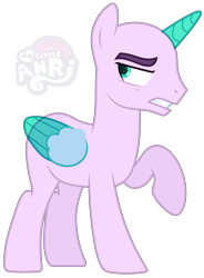 Size: 2140x2907 | Tagged: safe, artist:emperor-anri, derpibooru import, oc, oc only, alicorn, pony, alicorn oc, base, gritted teeth, horn, male, raised hoof, raised leg, simple background, stallion, teeth, transparent background, wings