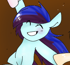 Size: 239x223 | Tagged: safe, artist:sirena-flitter, derpibooru import, edit, oc, oc only, oc:perry notes, pegasus, pony, cropped, eyes closed, female, mare, smiling