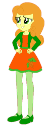 Size: 245x592 | Tagged: safe, artist:flameprincess3535, derpibooru import, carrot top, golden harvest, equestria girls, equestria girls-ified, female, simple background, solo, transparent background