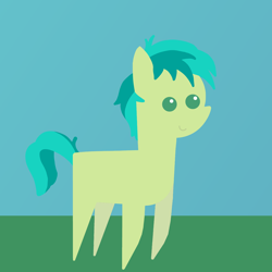 Size: 6000x6000 | Tagged: safe, artist:freestadiumtix, derpibooru import, sandbar, earth pony, pony, grass, male, missing cutie mark, pointy ponies, solo, stallion, teenager