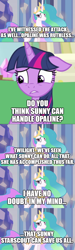 Size: 500x1675 | Tagged: safe, derpibooru import, edit, edited screencap, screencap, princess celestia, twilight sparkle, twilight sparkle (alicorn), alicorn, comic, implied opaline, implied sunny starscout, screencap comic