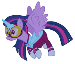 Size: 768x656 | Tagged: safe, artist:benpictures1, masked matter-horn, twilight sparkle, twilight sparkle (alicorn), alicorn, pony, power ponies (episode), cute, female, inkscape, mare, power ponies, raised hoof, raised leg, shocked, simple background, solo, transparent background, twiabetes, vector