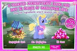 Size: 1548x1036 | Tagged: safe, derpibooru import, unicorn, rainbow roadtrip, advertisement, costs real money, gameloft, gem, male, official, sale, stallion