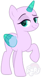 Size: 1848x3362 | Tagged: safe, artist:emperor-anri, derpibooru import, oc, oc only, alicorn, pony, alicorn oc, base, eyelashes, female, horn, mare, simple background, smiling, smirk, solo, transparent background, wings