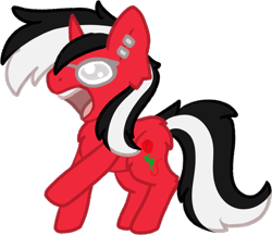 Size: 1143x986 | Tagged: safe, artist:michini, derpibooru import, oc, oc only, pony, unicorn, screaming, silly, simple background, transparent background