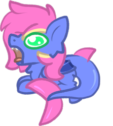 Size: 785x881 | Tagged: safe, artist:michini, derpibooru import, oc, oc only, hybrid, original species, pony, shark, shark pony, screaming, silly, simple background, solo, transparent background