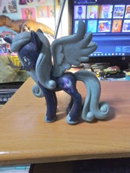 Size: 2448x3264 | Tagged: safe, derpibooru import, princess luna, customized toy, irl, photo, solo, toy