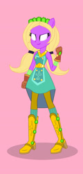 Size: 748x1556 | Tagged: safe, artist:dj-poltercat, derpibooru import, applejack, equestria girls, base used, crossover, crystal guardian, lindsey (luigi's mansion 3), luigi's mansion 3, simple background, solo, transparent background