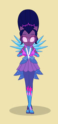 Size: 768x1636 | Tagged: safe, artist:dj-poltercat, derpibooru import, sci-twi, twilight sparkle, equestria girls, base used, chambrea, crossover, crystal guardian, luigi's mansion 3, simple background, solo, transparent background