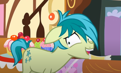 Size: 1064x638 | Tagged: safe, derpibooru import, screencap, sandbar, earth pony, pony, school daze, cropped, male, solo