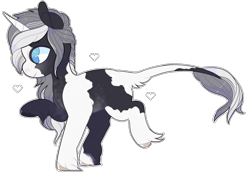 Size: 1000x700 | Tagged: safe, artist:tookiut, derpibooru import, oc, oc only, pony, unicorn, horn, leonine tail, raised hoof, raised leg, simple background, smiling, solo, tail, transparent background, unicorn oc