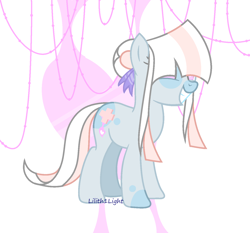 Size: 1372x1277 | Tagged: safe, artist:lilith1light, derpibooru import, oc, oc only, earth pony, pony, abstract background, earth pony oc, female, grin, mare, signature, smiling, solo