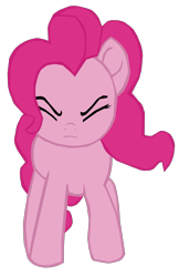 Size: 1197x1846 | Tagged: safe, artist:benpictures1, pinkie pie, earth pony, pony, my little pony: the movie, cute, diapinkes, eyes closed, female, inkscape, mare, simple background, solo, transparent background, vector