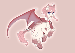 Size: 4961x3508 | Tagged: safe, artist:mian1205, derpibooru import, oc, oc only, bat pony, pony, bat pony oc, solo