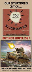 Size: 3035x6740 | Tagged: safe, artist:sustemi, derpibooru import, equestria at war mod, eaw - union of rescue, poster, propaganda, tank (vehicle)