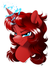 Size: 2480x3507 | Tagged: safe, artist:dormin-dim, derpibooru import, oc, oc only, pony, unicorn, magic, simple background, solo, transparent background