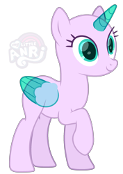 Size: 1487x2100 | Tagged: safe, artist:emperor-anri, derpibooru import, oc, oc only, alicorn, pony, alicorn oc, base, eyelashes, female, horn, mare, raised hoof, raised leg, simple background, smiling, solo, transparent background, wings