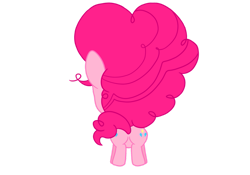 Size: 1069x747 | Tagged: safe, artist:lachlandingoofficial, derpibooru import, pinkie pie, earth pony, pony, my little pony: pony life, balloonbutt, butt, female, mare, plot, simple background, solo, transparent background