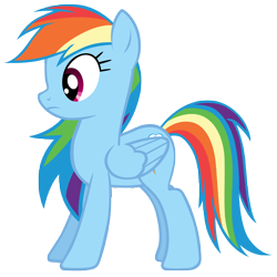 Size: 7000x7000 | Tagged: safe, artist:tardifice, derpibooru import, rainbow dash, pegasus, pony, female, folded wings, mare, simple background, solo, transparent background, vector, wings