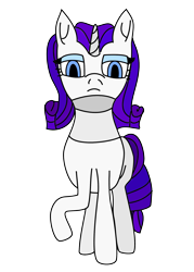 Size: 1429x2000 | Tagged: safe, artist:timcryt, derpibooru import, rarity, pony, looking at you, simple background, solo, transparent background