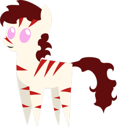 Size: 1600x1739 | Tagged: artist needed, safe, derpibooru import, oc, oc:rampage, earth pony, pony, fallout equestria, fallout equestria: project horizons, fanfic art, female, mare, pointy ponies, simple background, solo, transparent background